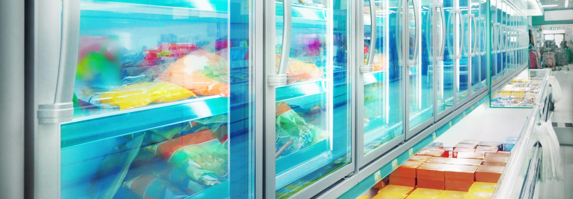 supermarket fridges